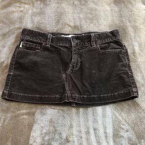 {Hollister} corduroy skirt
